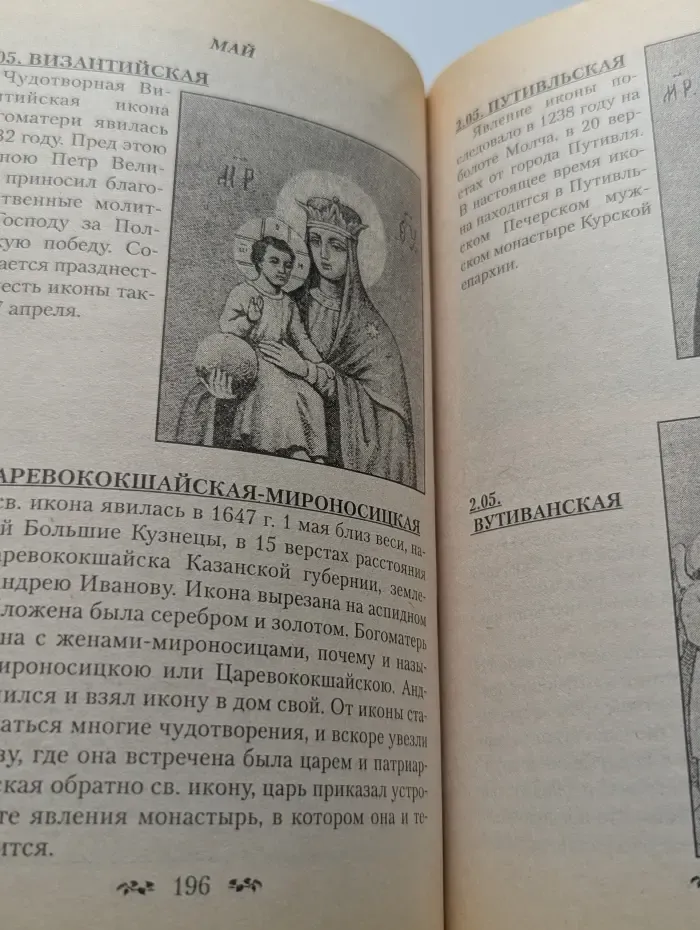 Земная жизнь Пресвятой Богородицы и описание святых чудотворных её икон