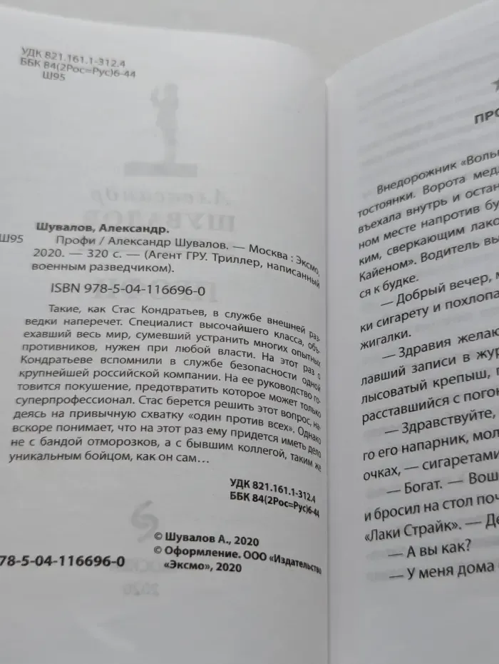Агент ГРУ. Триллер, написанный военным разведчиком. Профи