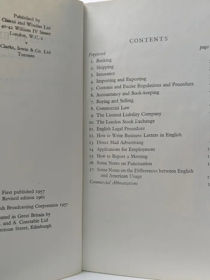 Business in English
