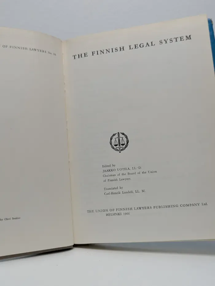 The Finnish Legal System
