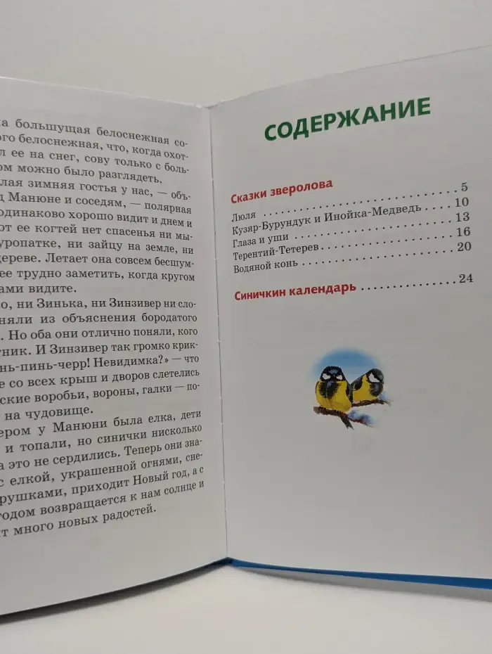Библиотека школьника. Синичкин календарь