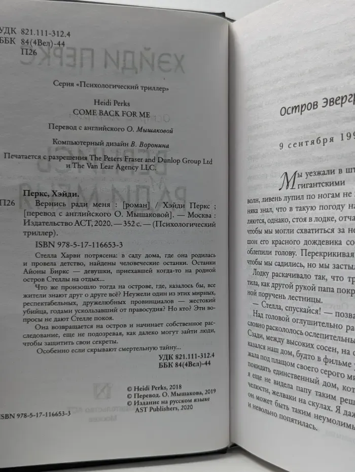 Психологический триллер. Вернись ради меня