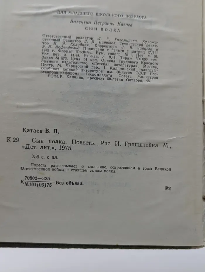 Сын полка