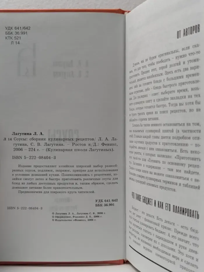 Кулинарная школа Лагутиных. Соусы. Сборник кулинарных рецептов