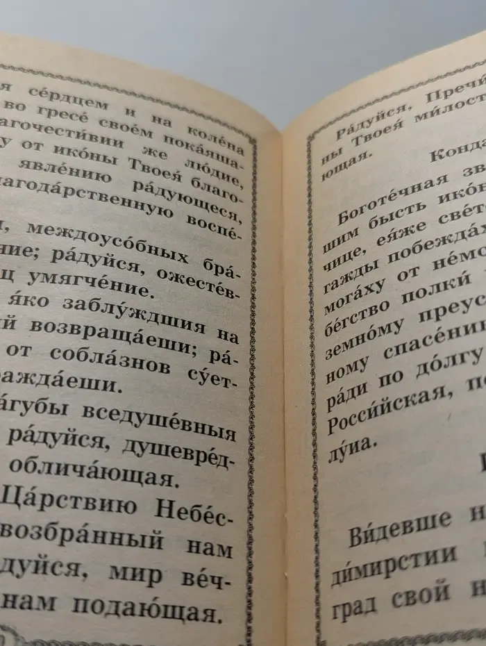 Акафист Пресвятой Богородице пред иконой Владимирская