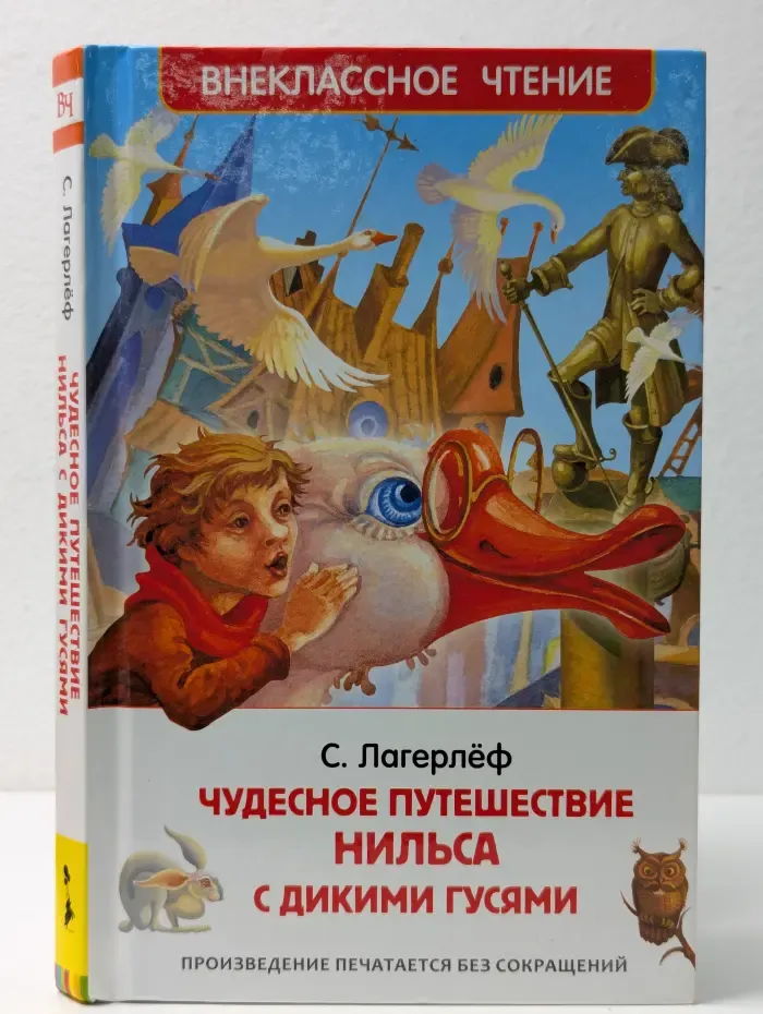 Внеклассное чтение. Чудесное путешествие Нильса с дикими гусями