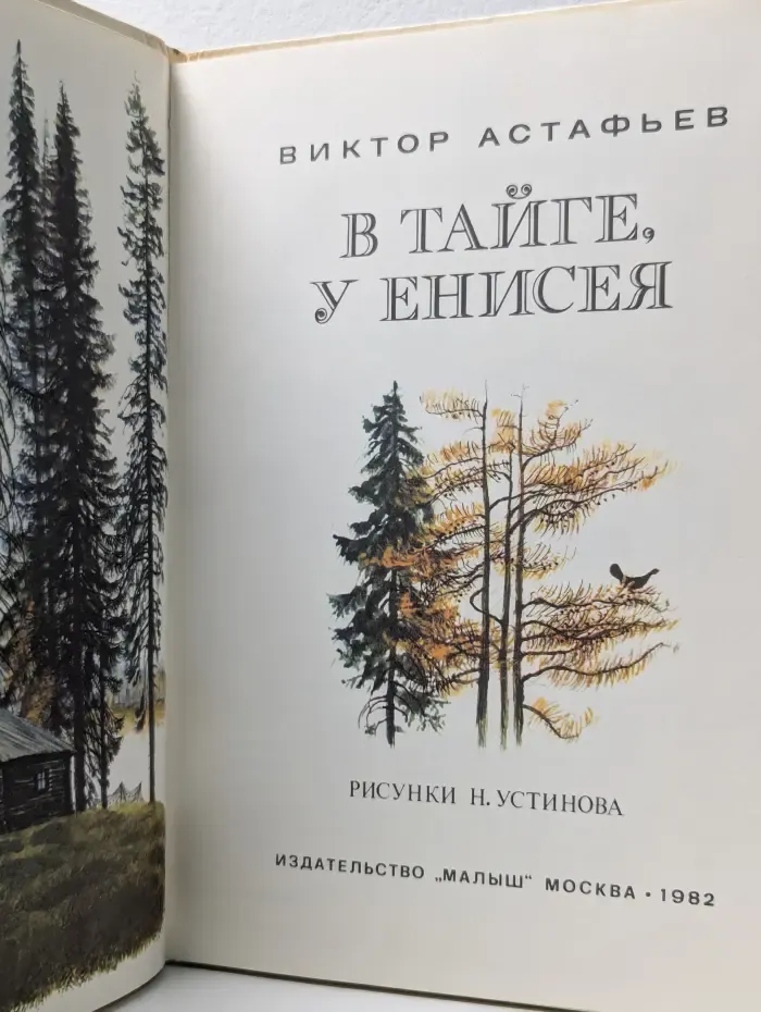 В тайге, у Енисея