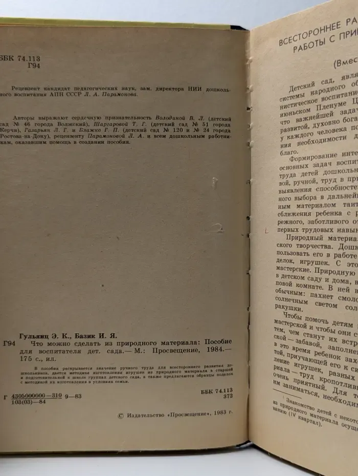 Что можно сделать из природного материала