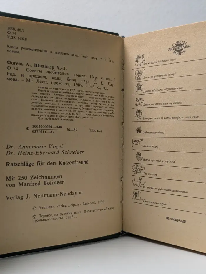 Советы любителям кошек