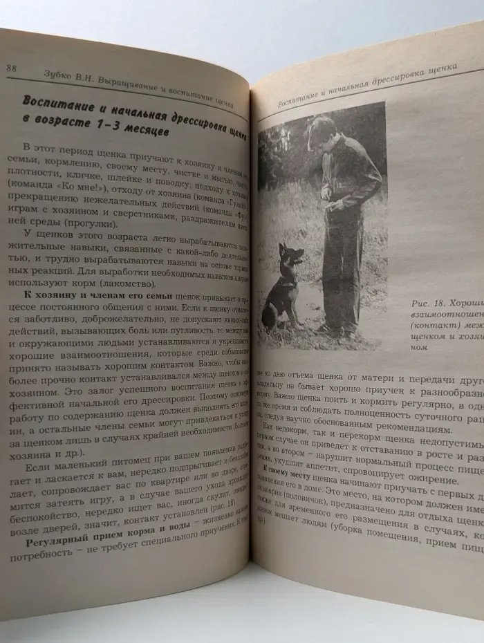 Выращивание и воспитание щенка. Забота и доверие