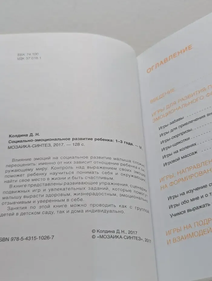Социально-эмоциональное развитие ребенка