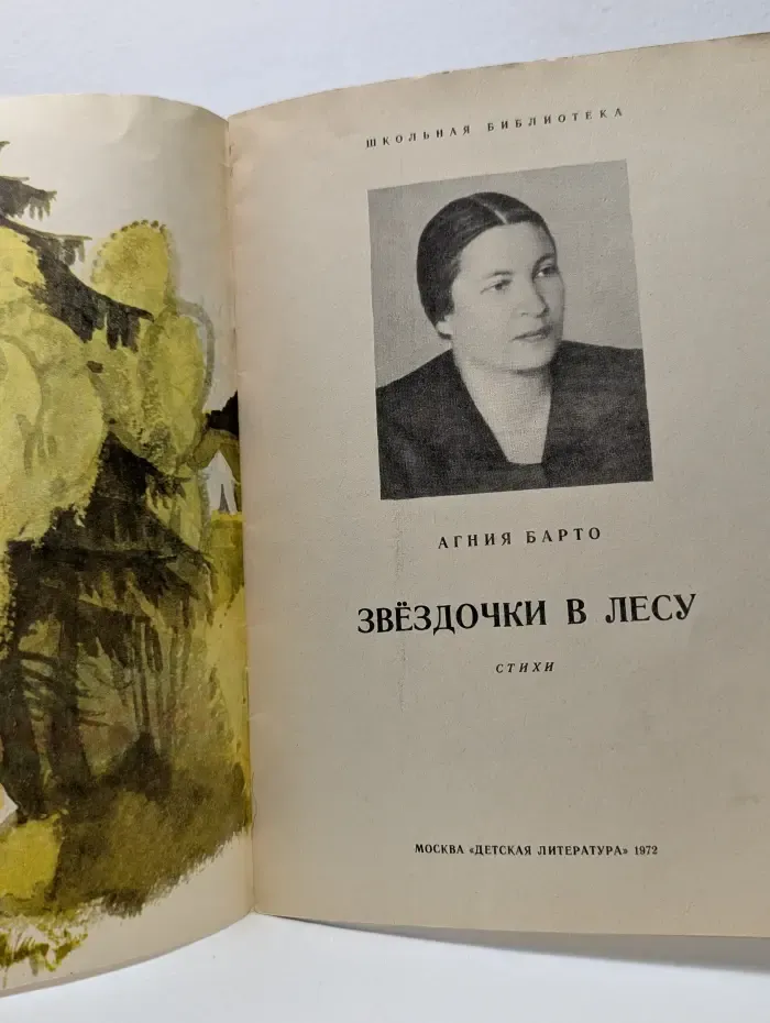 Школьная библиотека. Читаем сами. Звездочки в лесу. Стихи