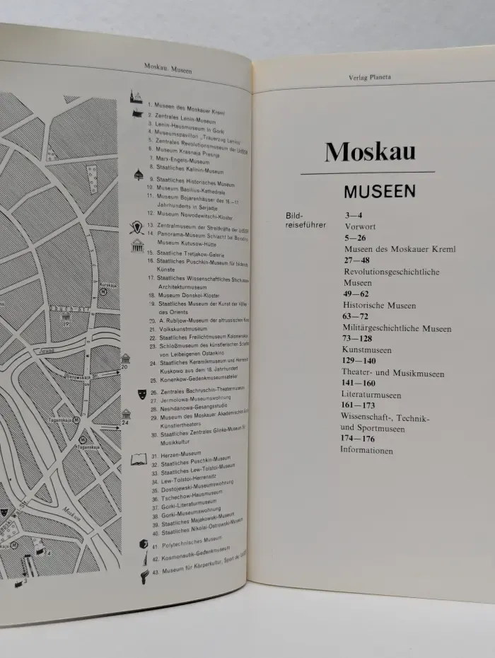 Moskau. Museen. Bild-Reisfuhrer