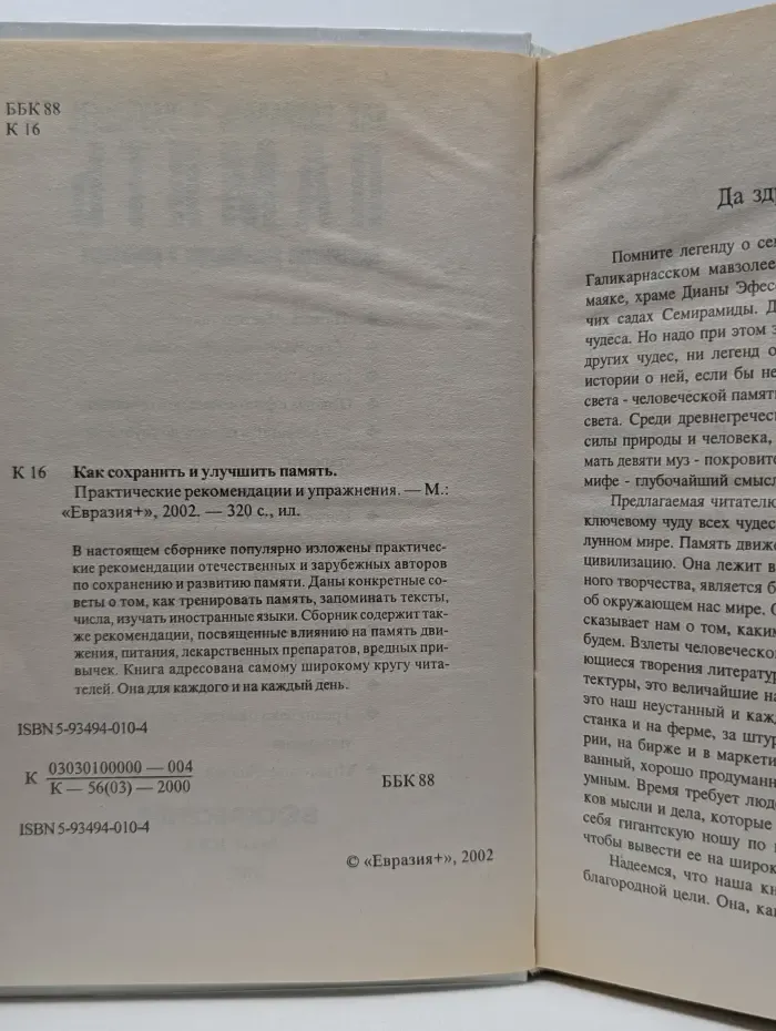 Как сохранить и улучшить память