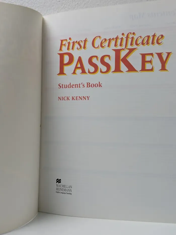 First Certificate PassKey. Student's Book