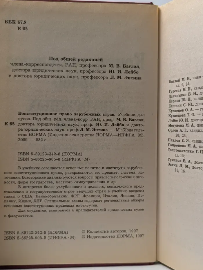 Конституционное право зарубежных стран