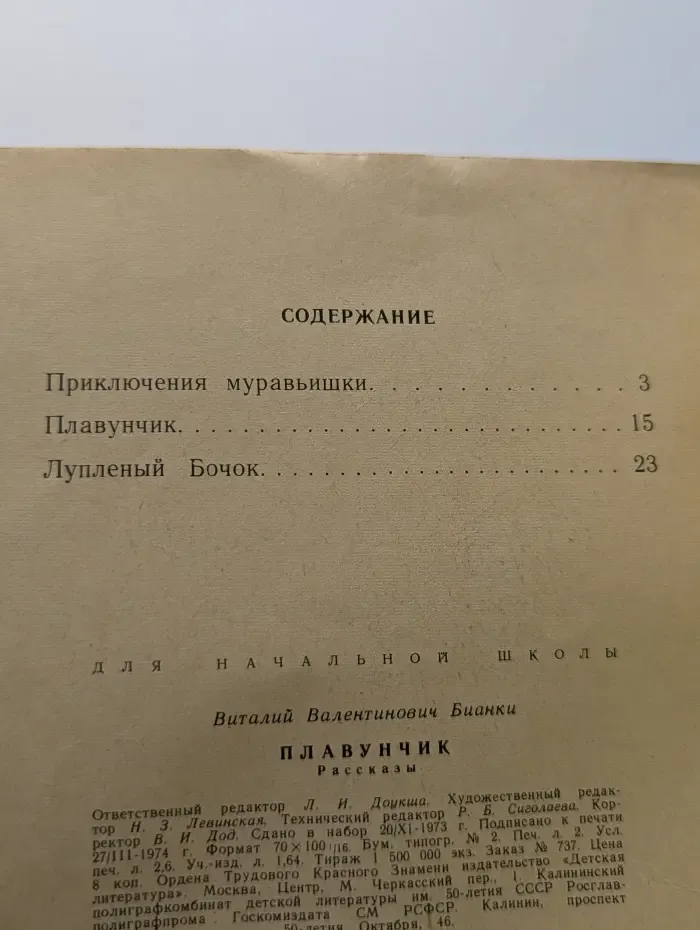 Школьная библиотека. Плавунчик