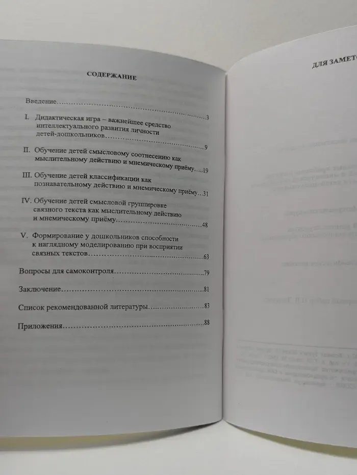 Современные проблемы развития мыслительной и мнемической деятельности личности детей-дошкольников