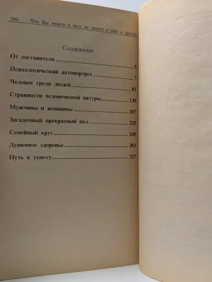 Что вы знаете и не знаете о себе и других