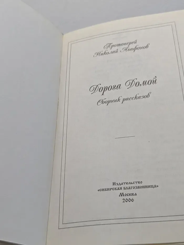 Дорога домой