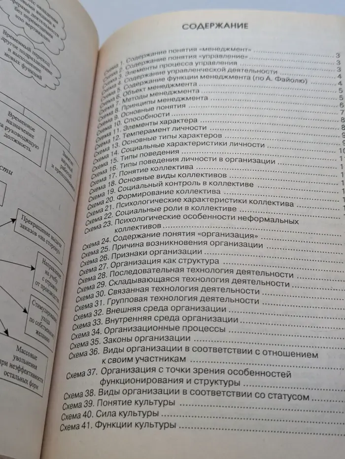 Менеджмент в схемах и определениях