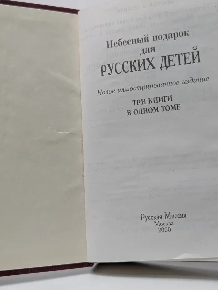 Небесный подарок для русских детей