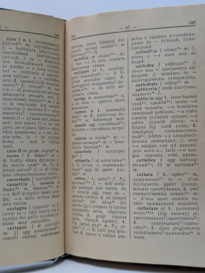 Итальянско-русский учебный словарь