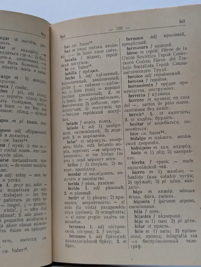 Краткий испанско-русский и русско-испанский словарь