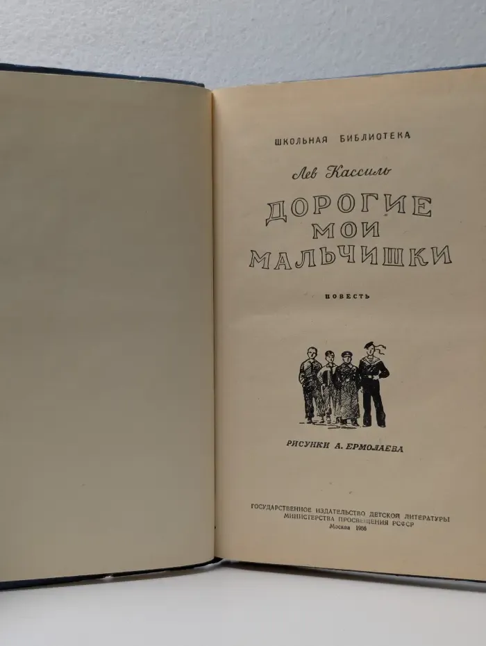 Школьная библиотека. Дорогие мои мальчишки