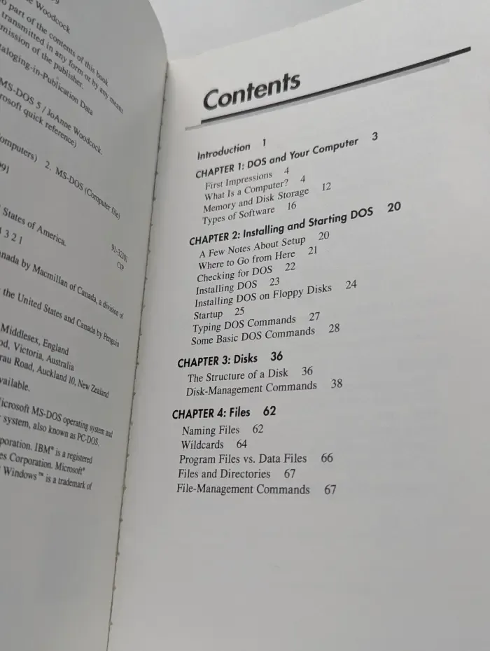 The Concise Guide to MS-DOS 5.0
