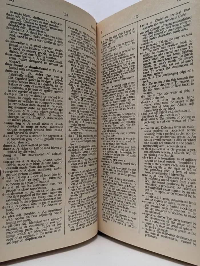 Webster's Dictionary