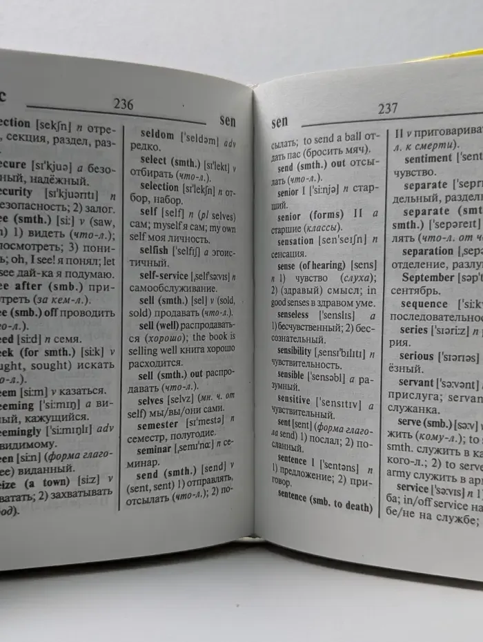 Школьный англо-русский и русско-английский словарь