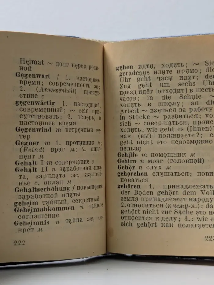 Карманный немецко-русский словарь