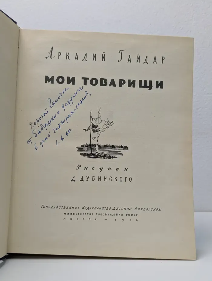 Мои товарищи