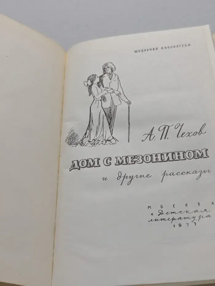 Школьная библиотека. Дом с мезонином и другие рассказы