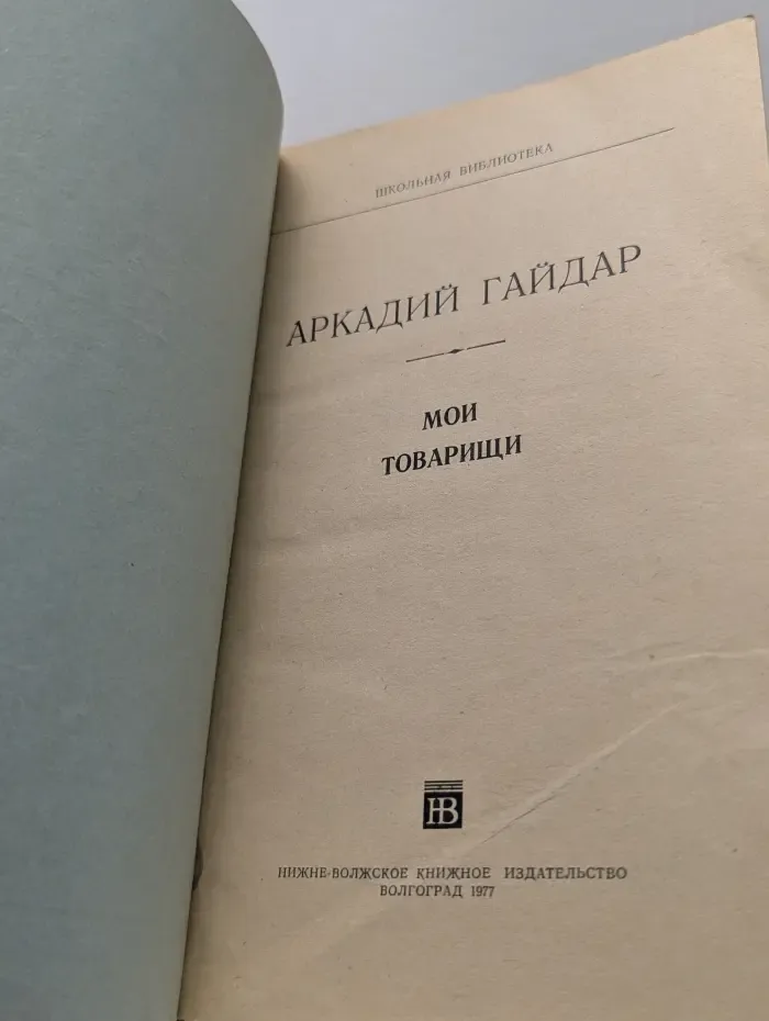 Школьная библиотека. Мои товарищи