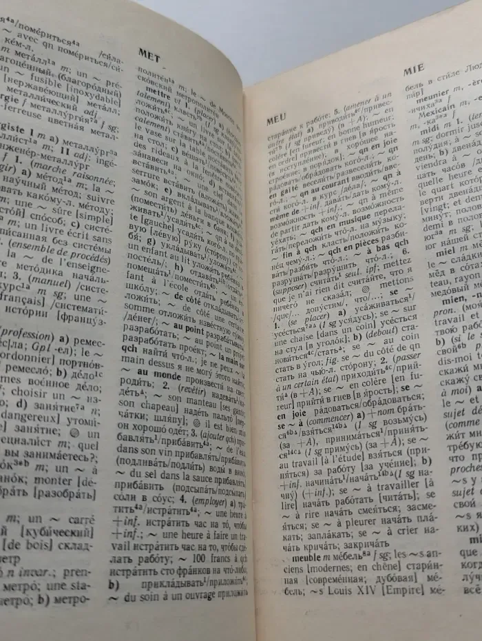 Petit Dictionnaire Pratique Français-Russe