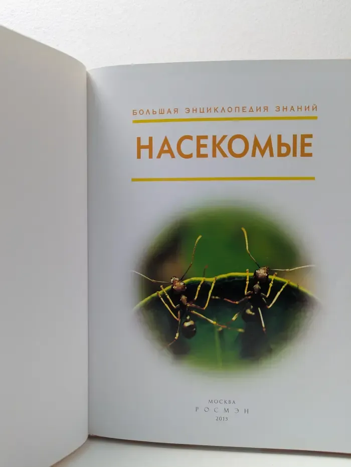 Большая энциклопедия знаний. Насекомые