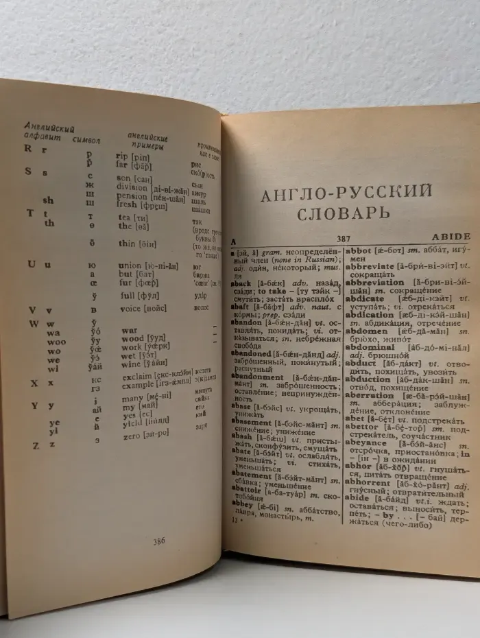 Англо-русский и русско-английский словарь