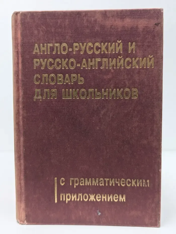 Англо-русский и русско-английский словарь для школьников с грамматическим приложением