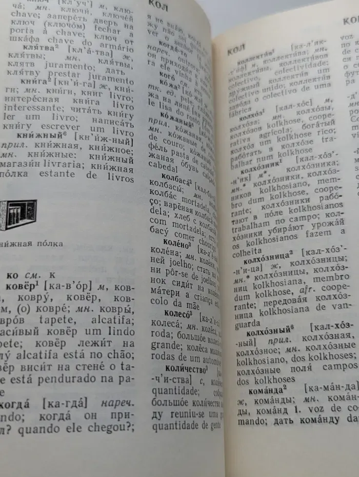Учебный русско-португальский словарь