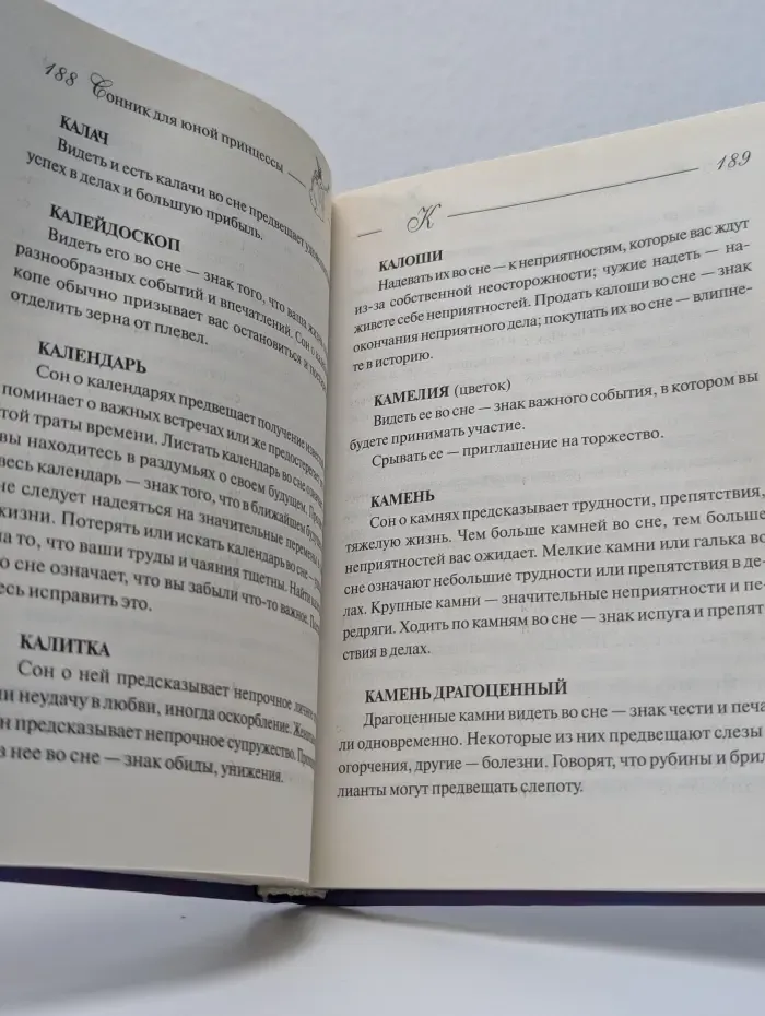 Энциклопедия для юных принцесс. Сонник для юной принцессы