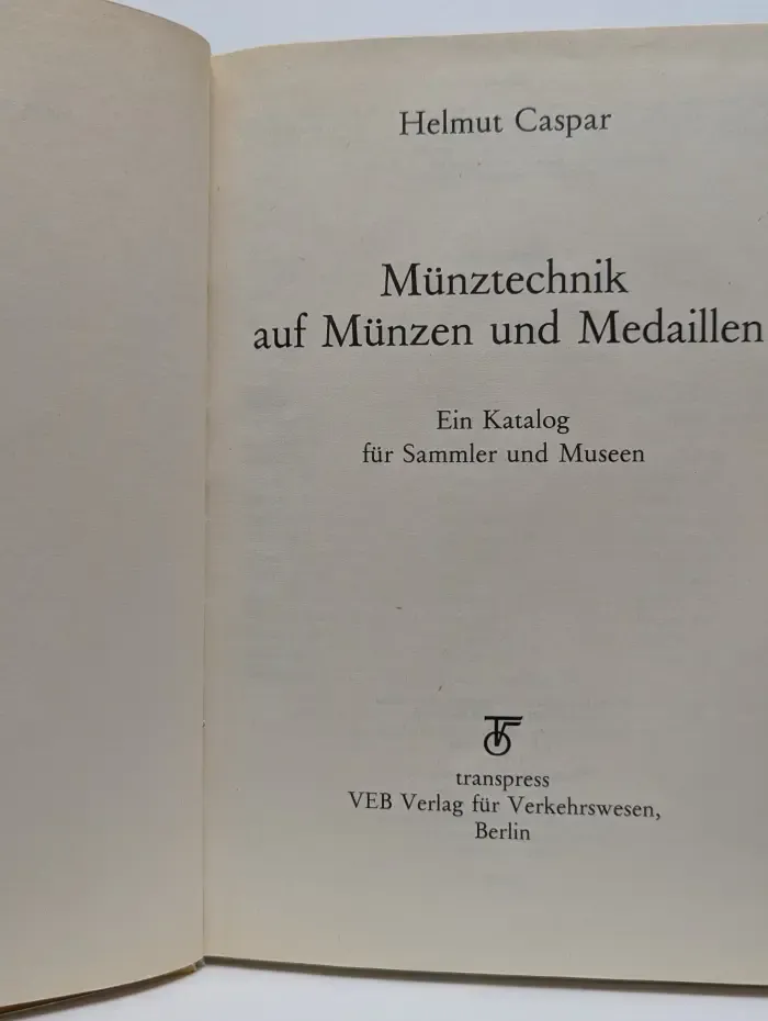 Munztechnik auf Munzen und Medaillen