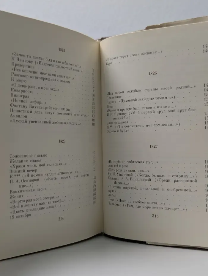 А. С. Пушкин. Стихотворения