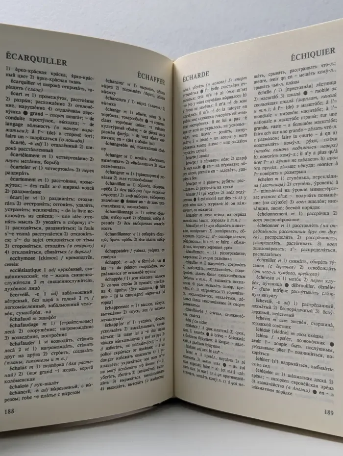 Французско-русский словарь