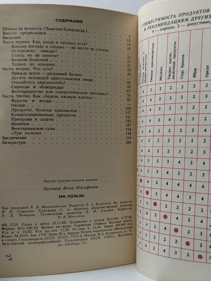 Три пользы