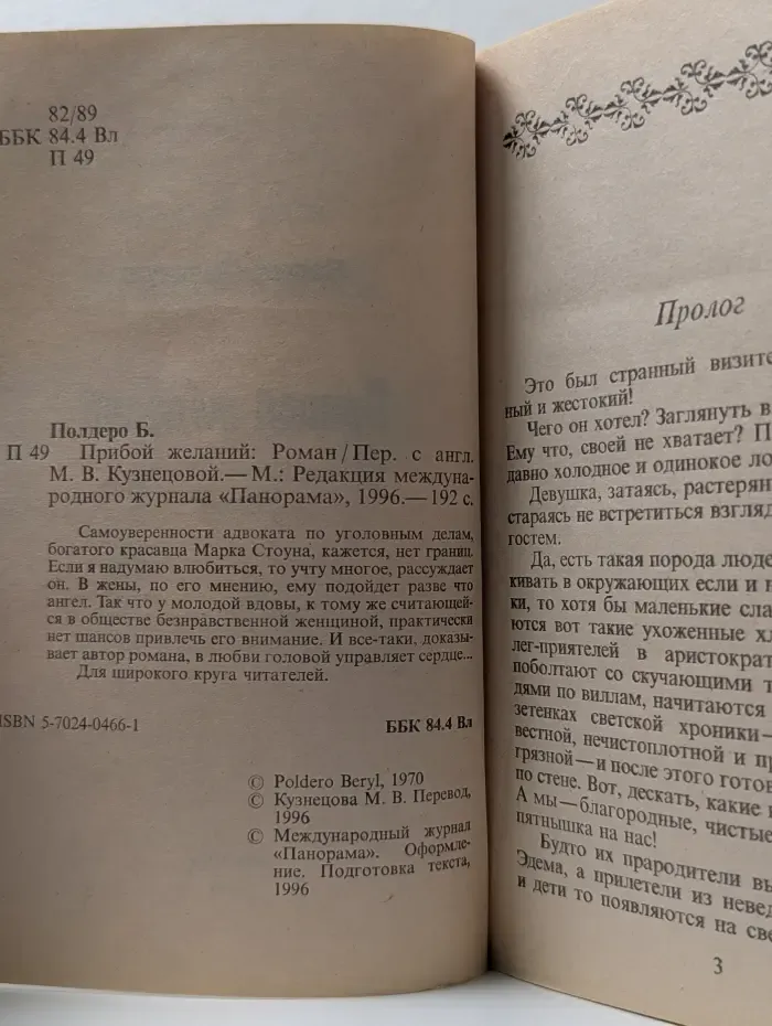 Панорама романов о любви. Прибой желаний