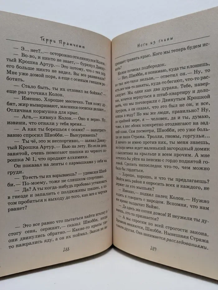 Плоский мир. Ноги из глины