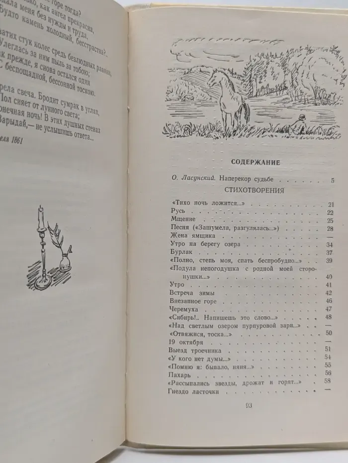 Школьная библиотека. И. С. Никитин. Стихотворения