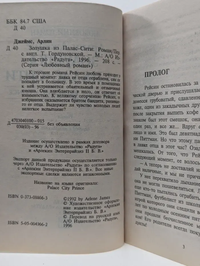 Любовный роман. Золушка из Палас-Сити